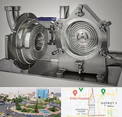 آسیاب صنعتی در ونک 