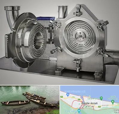 آسیاب صنعتی در بندر انزلی