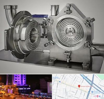 آسیاب صنعتی در آبرسان تبریز