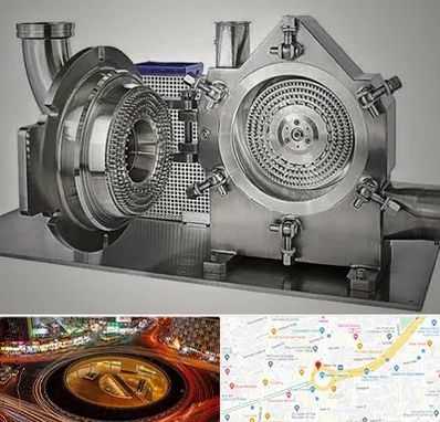 آسیاب صنعتی در میدان ولیعصر 