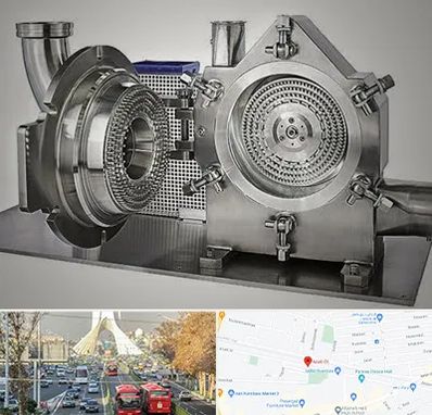 آسیاب صنعتی در خیابان آزادی 