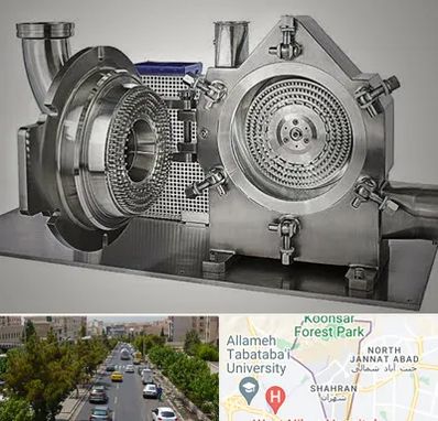 آسیاب صنعتی در شهران 