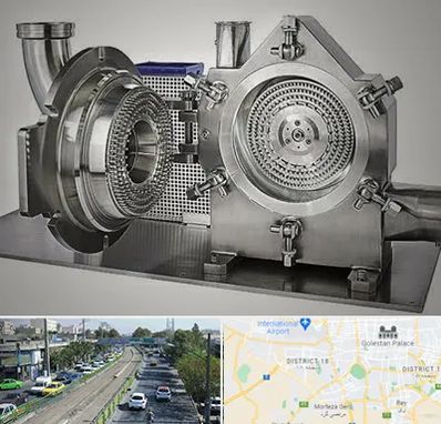 آسیاب صنعتی در جنوب تهران 