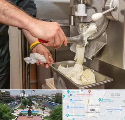 دستگاه بستنی ساز صنعتی در بهارستان 