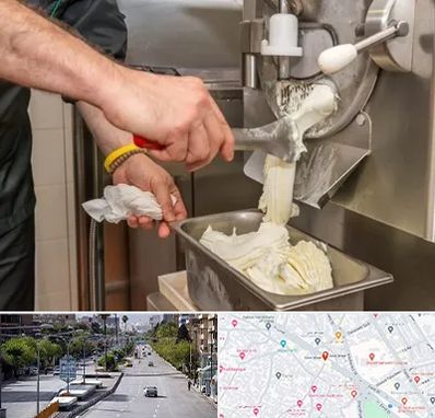 دستگاه بستنی ساز صنعتی در خیابان زند شیراز 