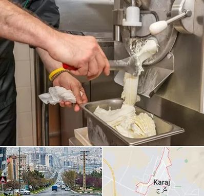 دستگاه بستنی ساز صنعتی در گوهردشت کرج 