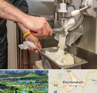 دستگاه بستنی ساز صنعتی در خرم آباد