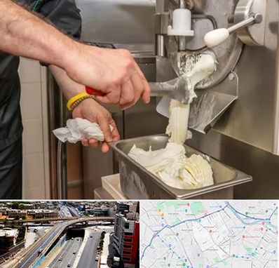 دستگاه بستنی ساز صنعتی در ستارخان شیراز 