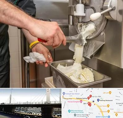 دستگاه بستنی ساز صنعتی در پارک وی 