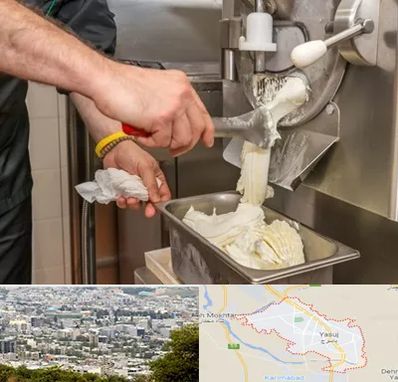 دستگاه بستنی ساز صنعتی در یاسوج