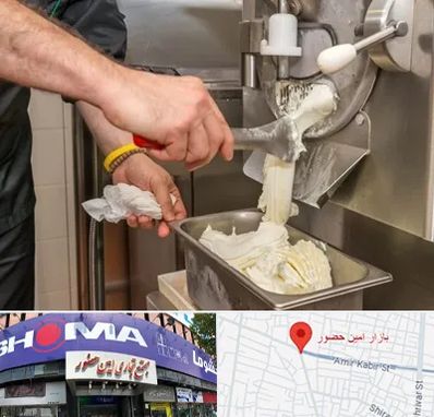 دستگاه بستنی ساز صنعتی در امین حضور