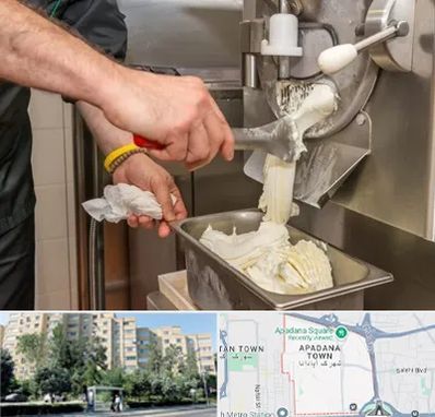 دستگاه بستنی ساز صنعتی در آپادانا