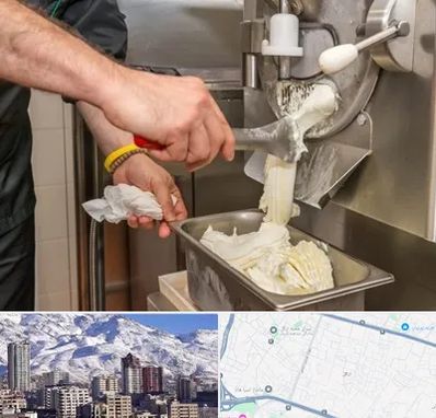 دستگاه بستنی ساز صنعتی در ازگل