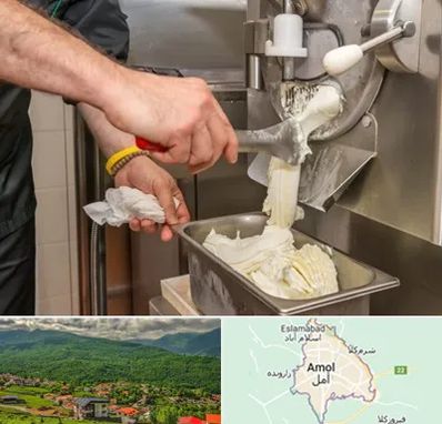 دستگاه بستنی ساز صنعتی در آمل