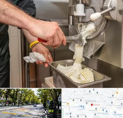 دستگاه بستنی ساز صنعتی در میرداماد 