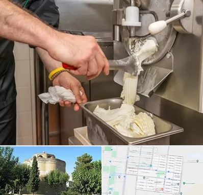 دستگاه بستنی ساز صنعتی در مرداویج اصفهان 