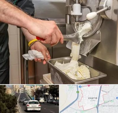 دستگاه بستنی ساز صنعتی در خطیب تبریز