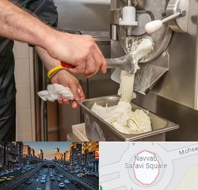 دستگاه بستنی ساز صنعتی در نواب 