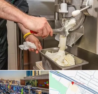 دستگاه بستنی ساز صنعتی در لاله پارک تبریز