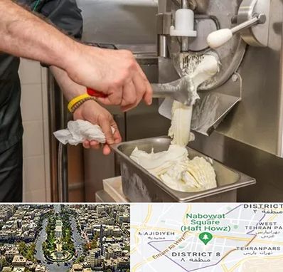 دستگاه بستنی ساز صنعتی در نارمک 