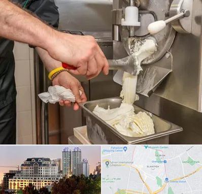 دستگاه بستنی ساز صنعتی در فرشته 