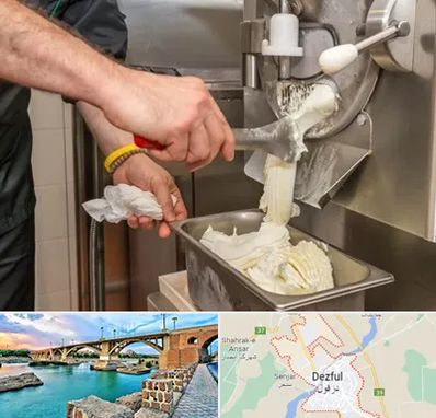 دستگاه بستنی ساز صنعتی در دزفول