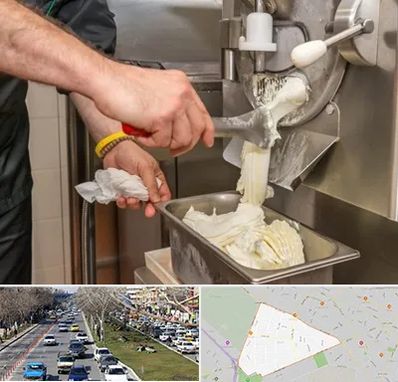 دستگاه بستنی ساز صنعتی در احمدآباد مشهد 