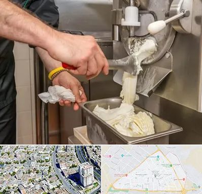 دستگاه بستنی ساز صنعتی در قاسم آباد مشهد 