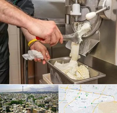 دستگاه بستنی ساز صنعتی در منطقه 8 تهران 