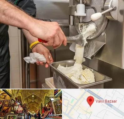 دستگاه بستنی ساز صنعتی در بازار وکیل شیراز