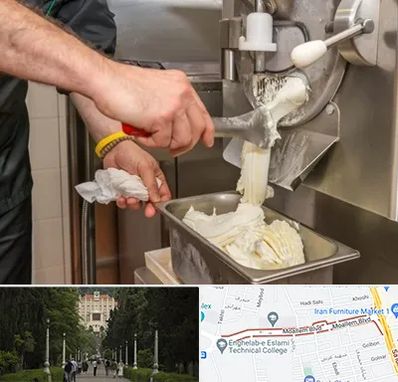 دستگاه بستنی ساز صنعتی در بلوار معلم رشت 