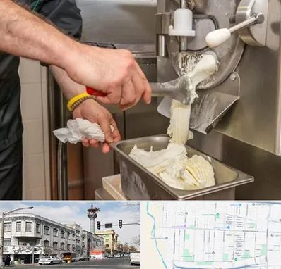 دستگاه بستنی ساز صنعتی در 17شهریور