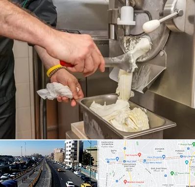 دستگاه بستنی ساز صنعتی در پیروزی 