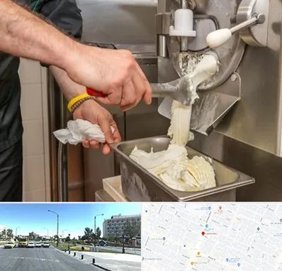 دستگاه بستنی ساز صنعتی در بلوار کلاهدوز مشهد 