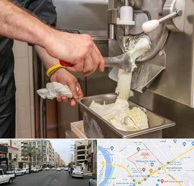 دستگاه بستنی ساز صنعتی در زیتون کارمندی اهواز 