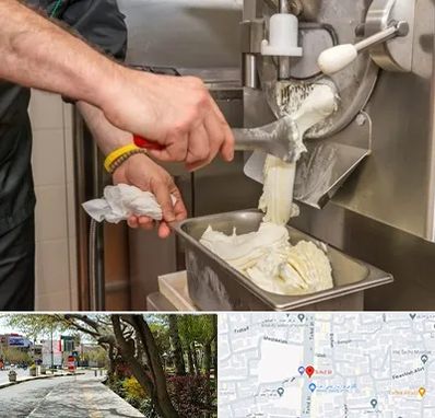 دستگاه بستنی ساز صنعتی در خیابان توحید اصفهان 