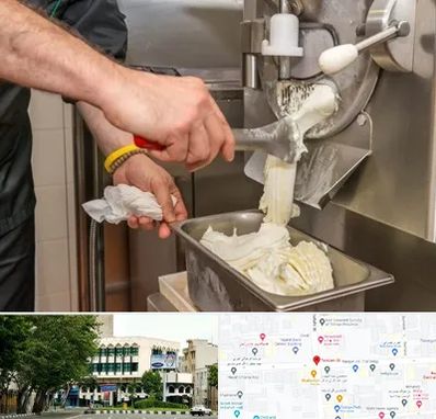 دستگاه بستنی ساز صنعتی در طالقانی 