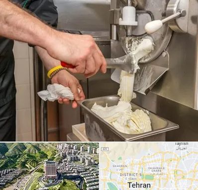 دستگاه بستنی ساز صنعتی در شمال تهران 