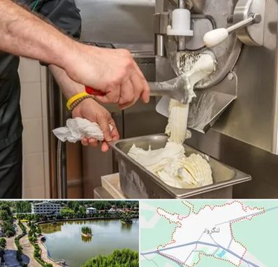 دستگاه بستنی ساز صنعتی در لنگرود