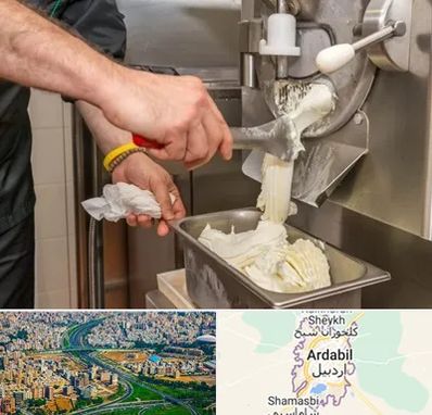 دستگاه بستنی ساز صنعتی در اردبیل