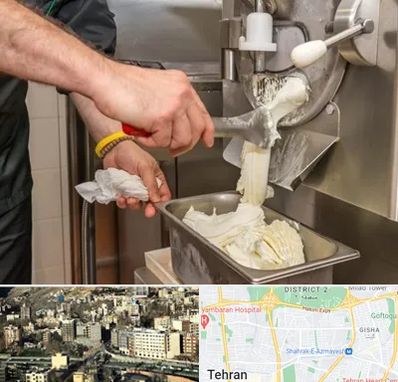 دستگاه بستنی ساز صنعتی در مرزداران 