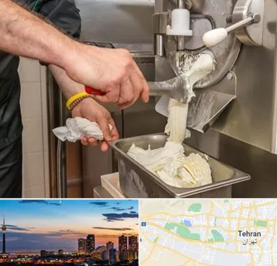 دستگاه بستنی ساز صنعتی در غرب تهران 