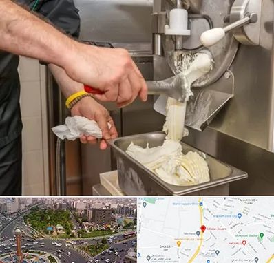 دستگاه بستنی ساز صنعتی در سبلان 