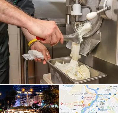 دستگاه بستنی ساز صنعتی در کیانپارس اهواز 