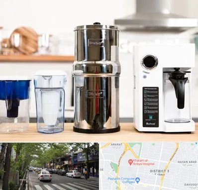 فروش لوازم تصفیه آب در ظفر 