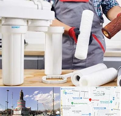 فروش فیلتر تصفیه آب در کارگر جنوبی 