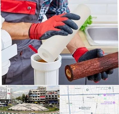 تعویض فیلتر تصفیه آب در مرکز تهران