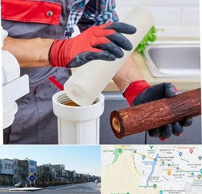 تعویض فیلتر تصفیه آب در شریعتی مشهد 