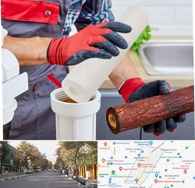 تعویض فیلتر تصفیه آب در شریعتی 