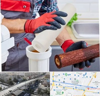 تعویض فیلتر تصفیه آب در فرجام 